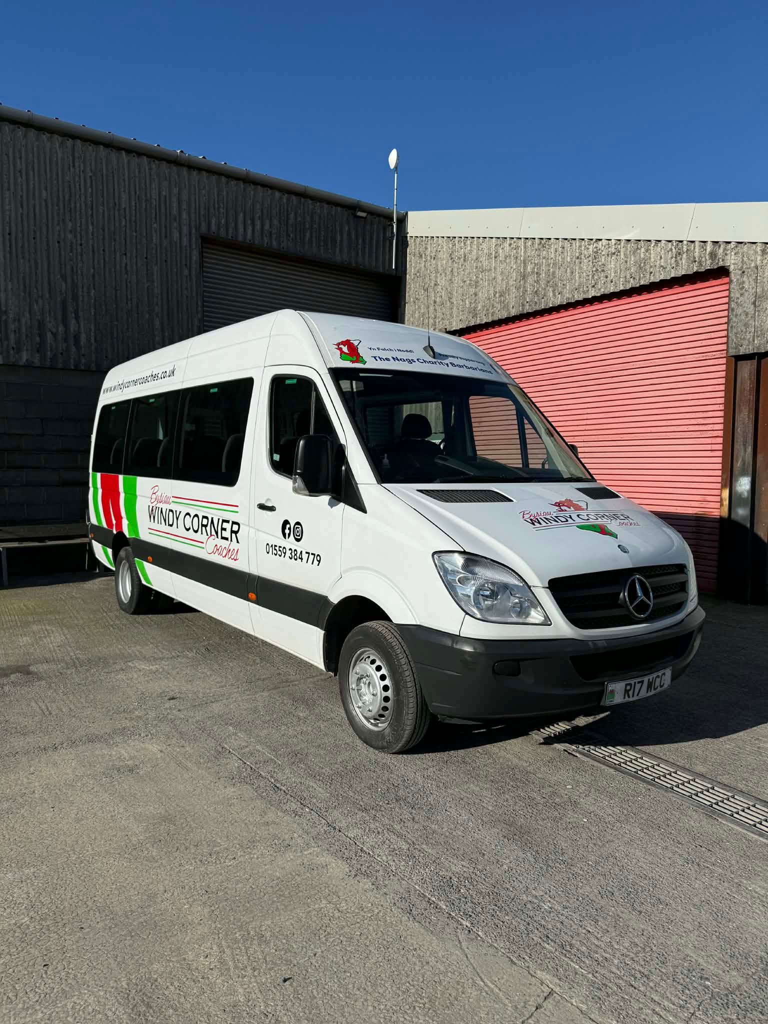 Windy Corner Coaches — minibus 16 seater